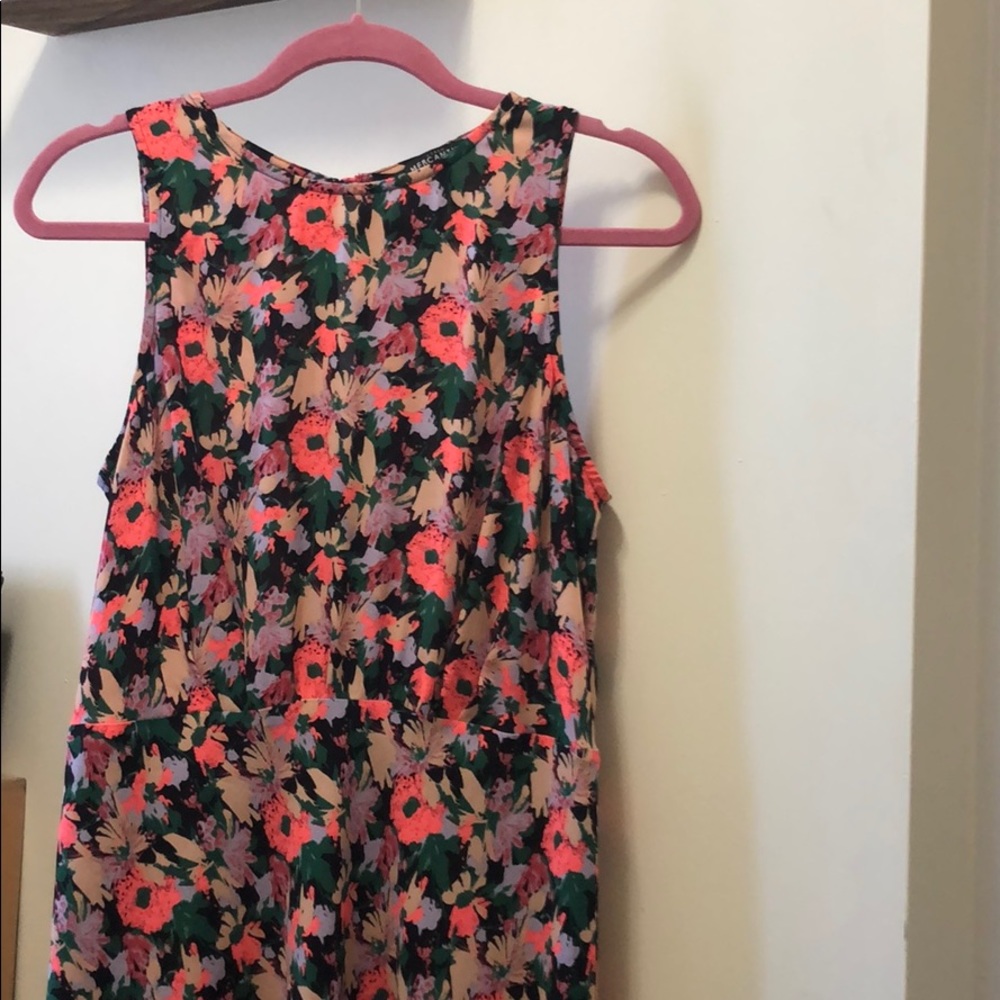 J.Crew brand fit and flare floral dress